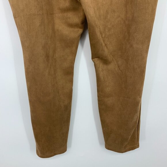 Pioneer Woman Leggings Faux Suede Pull On Skinny Ankle - Picture 8 of 9